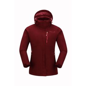 2AS Sparkle 3in1 Bordo Kadın Mont