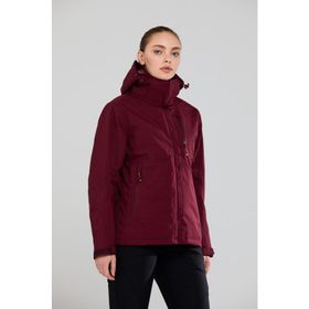 2AS Sparkle 3in1 Bordo Kadın Mont