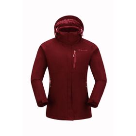 2AS SPARKLE 3IN1 Bordo Kadın Montu