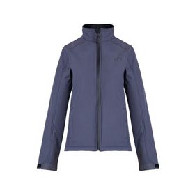 2AS Splint Koyu Gri Kadın Softshell Mont