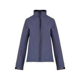 2AS Splint Koyu Gri Kadın Softshell Mont