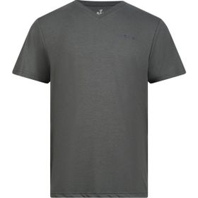 2AS Victor Antrasit Viloft V Yaka Erkek T-shirt