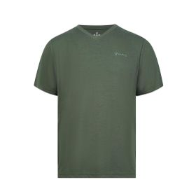2AS Victor Haki Viloft V Yaka Erkek T-shirt