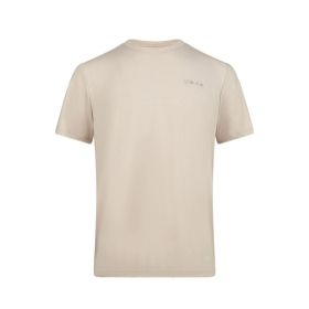 2AS Winson Viloft Bej Sıfır Yaka Erkek T-Shirt