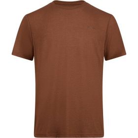 2AS Winson Viloft Kahverengi Sıfır Yaka Erkek T-Shirt
