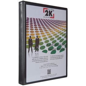 2K 02-4D-S A4 Pvc Cepli Firma Tanıtım Klasörü 20 Adet