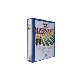 2K 05-4D-M 4 Halka D Mekanizmalı Kutu İçi Mavi 5 cm 10 Adet Klasör