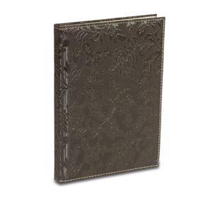2K 11.08.307.116 4821 14 x 20 cm Çizgili Paris Modelist Defter Kahve Defter