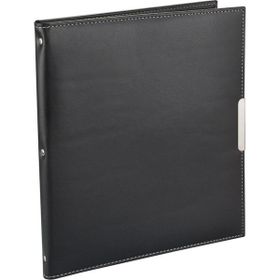 2K 23.5 x 26.5 cm 8 Sıralı 384 Kart Kapasiteli Siyah Suni Deri Kartvizitlik