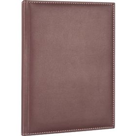 2K Diplomat 17x24 cm Bordo Düz Defter