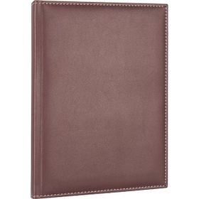 2K Diplomat 17x24 cm Bordo Kareli Defter