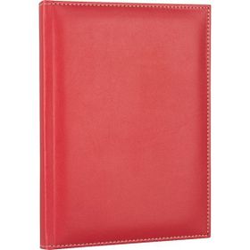 2K Diplomat 17x24 cm Kırmızı Çizgili Defter