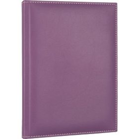 2K Diplomat 17x24 cm Lila Çizgili Defter