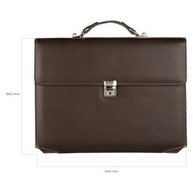 2K Diplomat 20x28 cm Kahve Kareli Defter