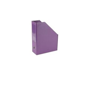 2K Lila 23x30x9 cm Suni Deri Masa Üstü Magazinlik