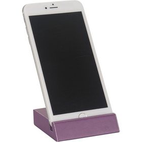 2K Lila Suni Deri Telefon Tutucu Kartvizitlik