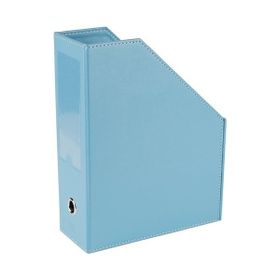 2K Turkuaz 23x30x9 cm Suni Deri Masa Üstü Magazinlik