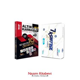 2'li Deneme Seti - Bilgi Sarmal Yayınları 2021 TYT Kontrol 7'li Deneme Bilgi Sarmal + Altın Karma Yayınları TYT Deneme Seti 10 Farklı Yayın 10 Farklı Deneme 2021 Altın Karma