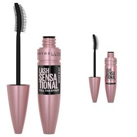 2'li Maybelline New York Lash Sensational Yelpaze Etkili Intense Black Ekstra Siyah Makyaj Seti
