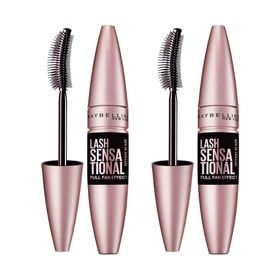 2'li Maybelline New York Lash Sensational Yelpaze Etkili Intense Black Ekstra Siyah Makyaj Seti