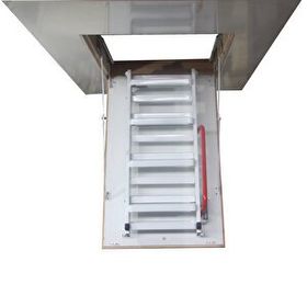 2MM 70x120 cm Ahşap Katlanır Çatı Merdiveni