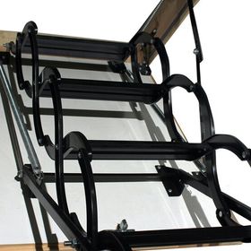 2MM Ahşap Akordiyon 70x100 Çatı Merdiveni