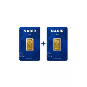2X10 gr 24 Ayar Külçe Altın