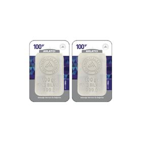 2X100 gr Külçe Gümüş