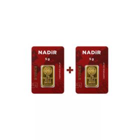 2X5 gr 24 Ayar Külçe Altın