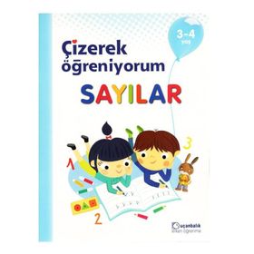 3-4 Yaş Çizerek Öğreniyorum Sayılar-Uçan Balık Yayınları