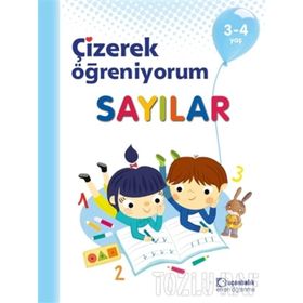 3-4 Yaş Çizerek Öğreniyorum Sayılar-Uçan Balık Yayınları