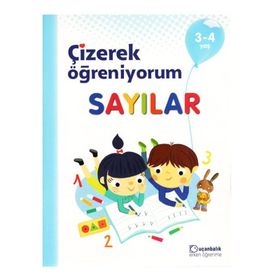 3-4 Yaş Çizerek Öğreniyorum Sayılar-Uçan Balık Yayınları