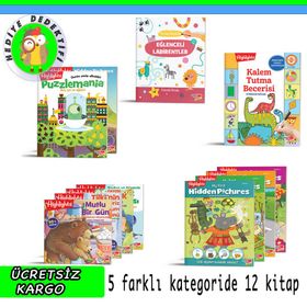 3-4 Yaş Dikkat Güçlendirme Seti Dikkat Atölyesi Yayınları