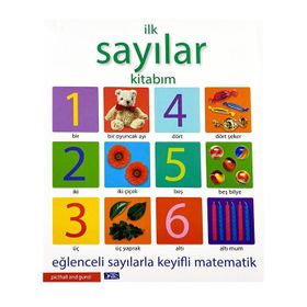 3-4 Yaş İlk Sayılar Kitabım Parıltı Yayınları