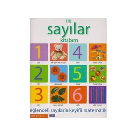 3-4 Yaş İlk Sayılar Kitabım Parıltı Yayınları