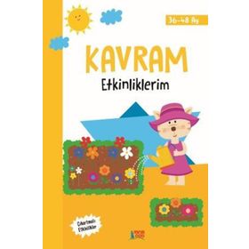 3-4 Yaş Kavram Etkinlikleri Kitabı Minik Ada Yayınları
