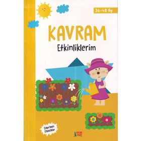 3-4 Yaş Kavram Etkinlikleri Kitabı Minik Ada Yayınları