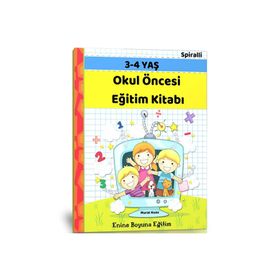 3-4 Yaş Okul Öncesi Eğitim Kitabı - Murat Kuzu - Enine Boyuna Eğitim Yayınevi