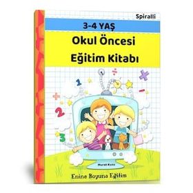 3-4 Yaş Okul Öncesi Eğitim Kitabı - Murat Kuzu - Enine Boyuna Eğitim Yayınevi