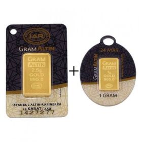 3.5 gr 24 Ayar Külçe Altın