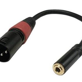 3.5 mm 20 cm Dişi-Xlr Erkek Çevirici Kablo