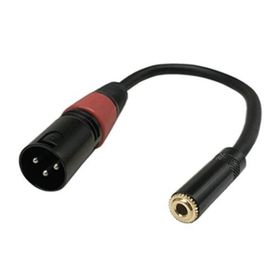 3.5 mm 20 cm Dişi-Xlr Erkek Çevirici Kablo
