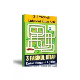 3-5 Yaş İçin Labirent Kitap Seti 3 Fasikül Kitap
