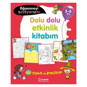3-6 Yaş Dolu Dolu Etkinlik Kitabım-Tudem Yayınları