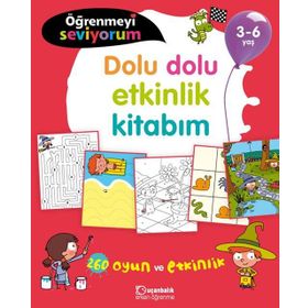 3-6 Yaş Dolu Dolu Etkinlik Kitabım-Tudem Yayınları