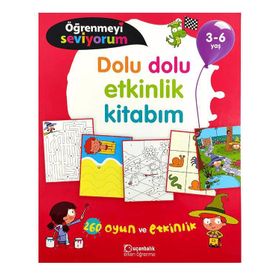 3-6 Yaş Dolu Dolu Etkinlik Kitabım-Tudem Yayınları