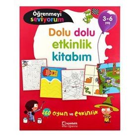 3-6 Yaş Dolu Dolu Etkinlik Kitabım-Tudem Yayınları