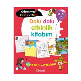 3-6 Yaş Dolu Dolu Etkinlik Kitabım-Tudem Yayınları