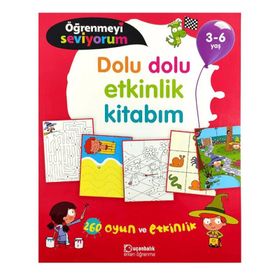 3-6 Yaş Dolu Dolu Etkinlik Kitabım - Uçanbalık Yayınları