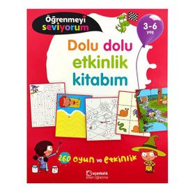 3-6 Yaş Dolu Dolu Etkinlik Kitabım - Uçanbalık Yayınları